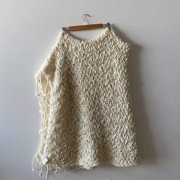 West Elm 50x70 Wool Blend Throw Blanket - Picture 1 of 5